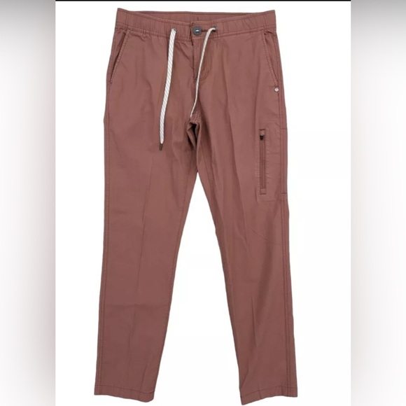 Vuori Pants - Vouri Women's Ripstop Outdoor Hiking Organic Cotton Pants Light Terracotta Sz M